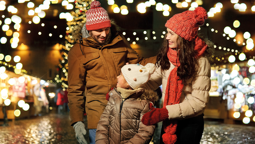 Famiglia a Natale