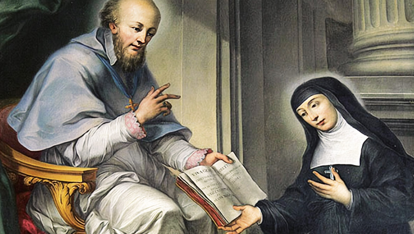 San Francesco di Sales e Santa Francesca Giovanna da Chantal