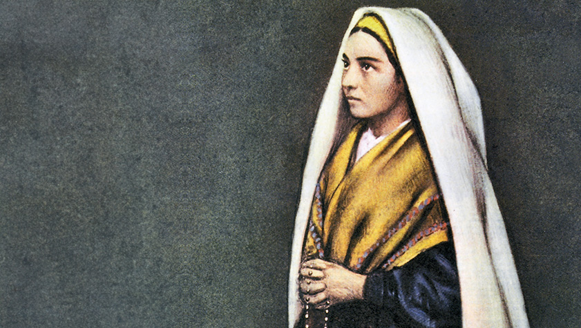 Santa Bernadette Lourdes
