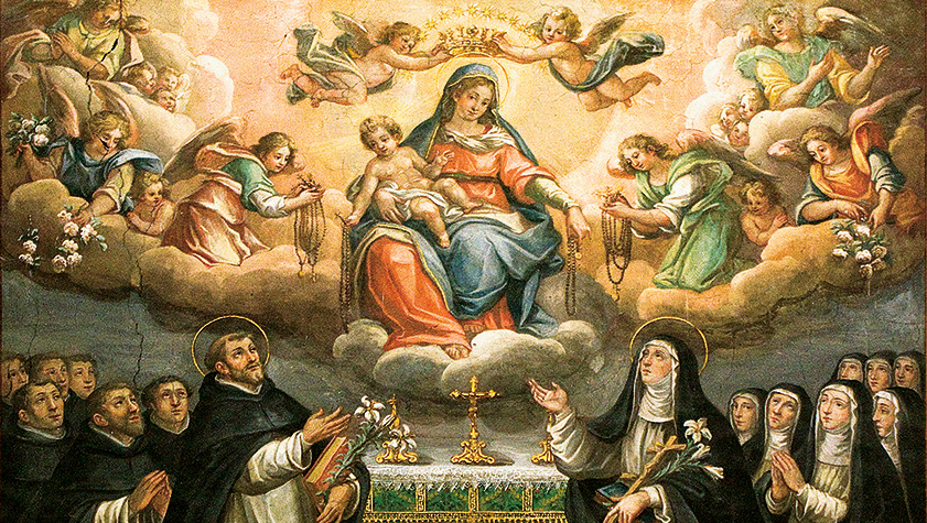 Maggio: il mese di Maria e del Rosario