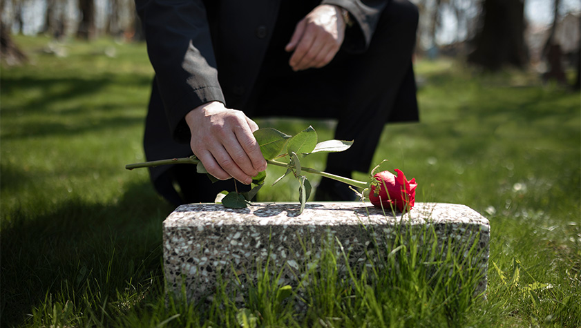 Visita al cimitero