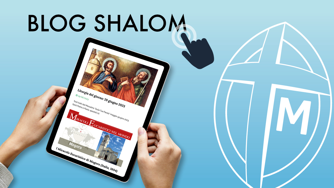 Scopri il nostro blog: tutto il mondo Shalom in un click!