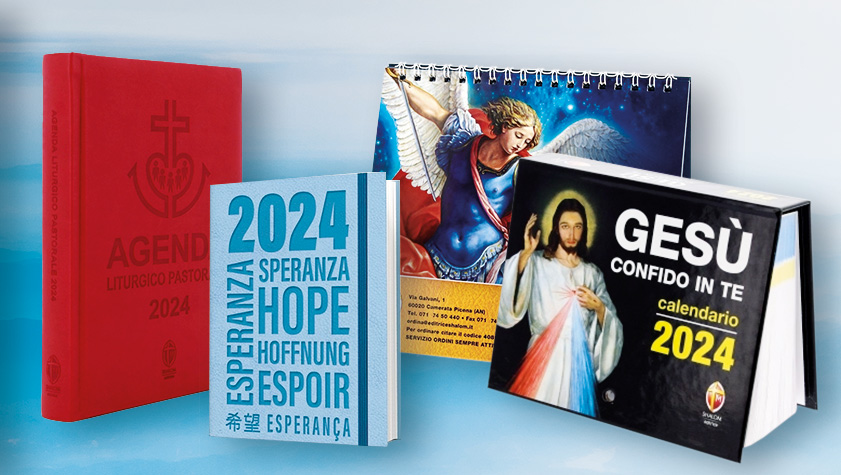 Agende e calendari per un 2024 ricco di speranza, spiritualità e
