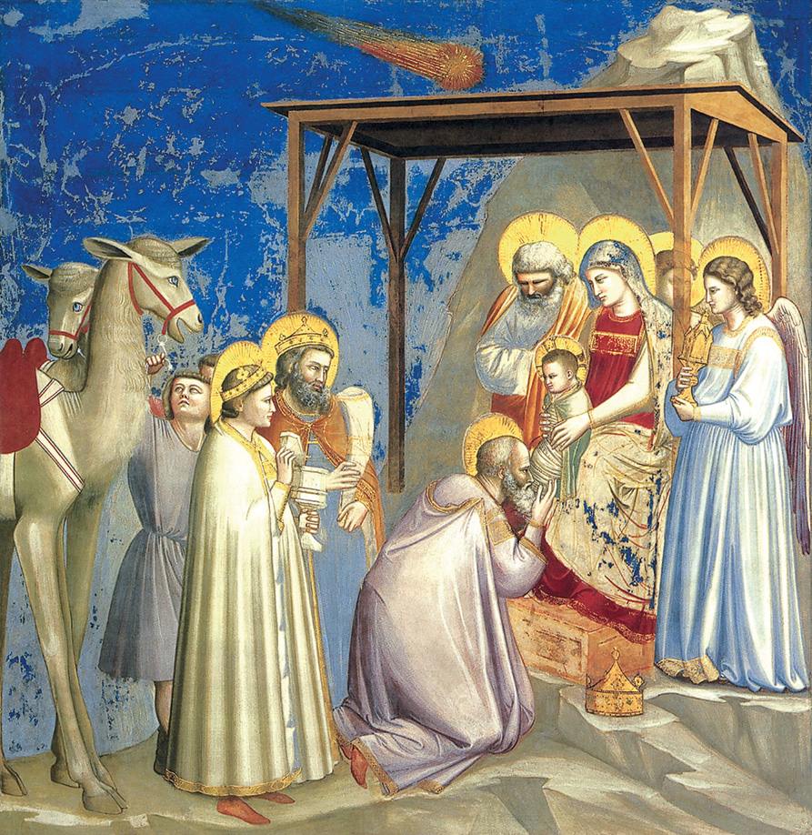 Adorazione dei Magi di Giotto