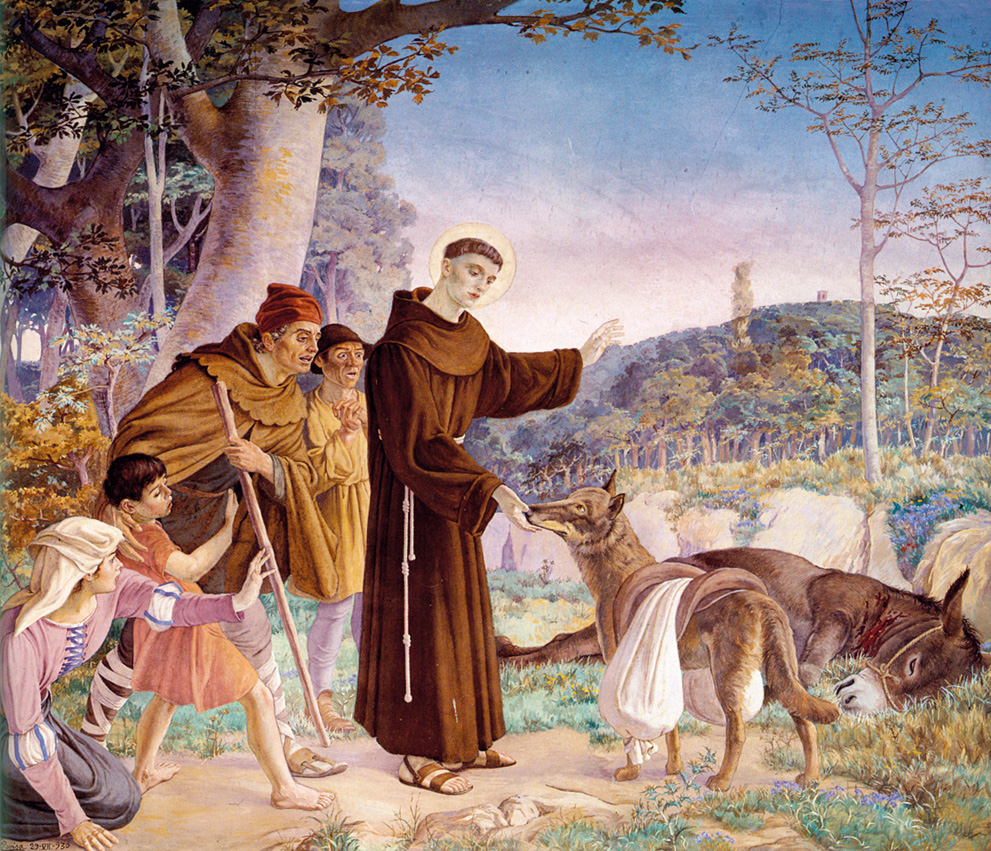 San Francesco e il lupo