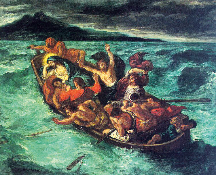 “La tempesta sedata” di Delacroix: un viaggio tra fede e arte